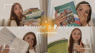 ОБЗОР УЧЕБНИКОВ ДЛЯ 8 КЛАССА//+новые предметы//надеюсь будет не сложно//