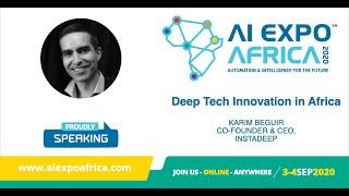 AI Expo Africa 2020: Deep Tech Innovation in Africa