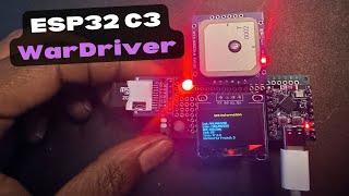 Tiny ESP32 Wardriver Prototype | Reyax RYS352A GPS