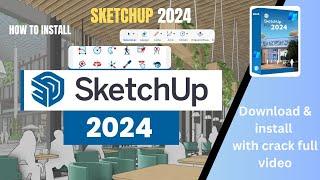 SketchUp Pro 2024 Full download  video FREE || Windows 10 & 11 Guide || #sketchupcrack