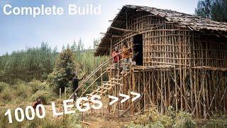 Amazing Millipede House of West Papua - Built from the Forests - Rumah Kaki Seribu