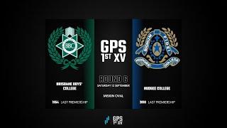 GPS 2020 Round 6: Brisbane Boys' College vs St Joseph's Nudgee College