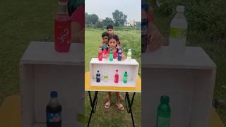 fruit juice  bottle matching game #viralvideo #shorts #viral #trending #video  #funny #comedy