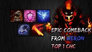 Epic Comeback from Weron top 1 CHC | Dota 2 Custom Hero Chaos