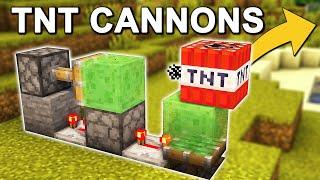 Easy TNT Cannon Designs in Minecraft 1.21 (Tutorial)