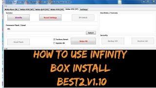 How To Use InfinityBox install BEST2 v1 10