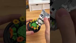 Tiny Animals & Flowers Craft #fyp #toys #buildingblocks #DIY #fok #flowers