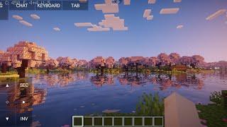 Minecraft 1.20 with Shaders | POJAV LAUNCHER