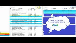 MOD CONFLICTS FIX - SIMS 4