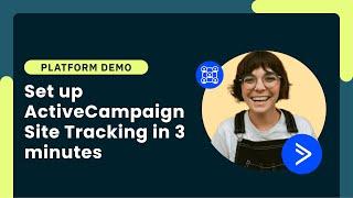 Set up ActiveCampaign Site Tracking in 3 minutes