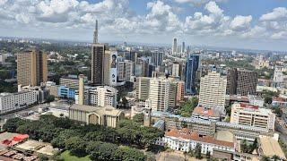 Woow  KICC rooftop tour ,beautiful aerial view of Nairobi Town.