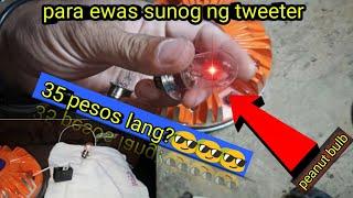 ewas sunog ng driver tweeter part 2//pang malakasan na ito