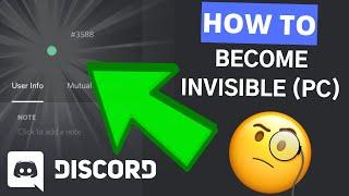 Get an invisible Discord profile in 2020 (PC tutorial)!!!