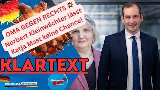 OMA GEGEN RECHTS  Norbert Kleinwächter lässt Katja Mast keine Chance!