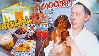 Из Москвички в Деревенскую чику / VLOG: Что я ем за день?