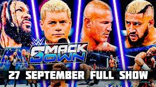 WWE Smackdown Highlights 27 September 2024 - WWE Smack down Highlights 9/27/2024 Full Show today