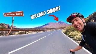 45 kilometers of continuous UPHILL! // Tenerife Cycling Vlog