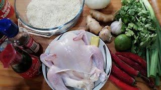 Masak Ayam nasi ala cina @dapur lulu live Masak #cooking