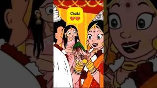 chota bheem marriage #chutki #bheem