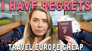 How to travel Europe CHEAP in 2024 (Learn from my mistakes)