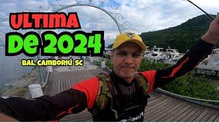 Ultima pescaria de 2024 bal. camboriu robalos