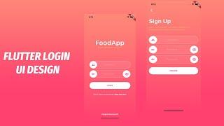 Login Form - Flutter UI - Speed Code #loginform #flutter #signup