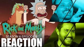 Rick and Morty 6x6 REACTION!! "Juricksic Mort"