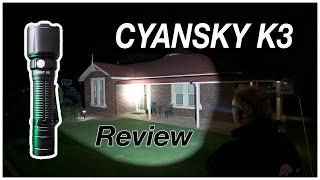 CYANSKY K3 REVIEW: EDC Review - This is so good for 1600 Lumens.