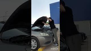 How to Check Engine Oil Level on Your Car - Easy #shorts #car