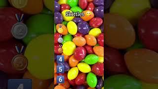 Rank these 6 sweets but you can't change #shorts #sweets #rank #ranking