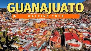 Exploring Guanajuato City, Mexico｜Walking Tour 4K with Captions