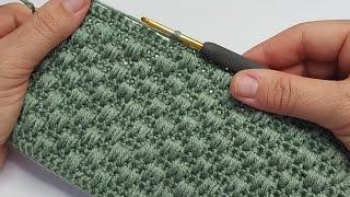 FANTASTIC! Very Simple and Beautiful Crochet pattern/ Crochet baby blanket