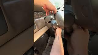 2001 f250 7.3 windshield wiper and blinker switch assembly replacement #mobilemechanic #ford