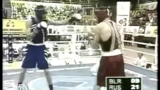 Evgeny Makarenko (RUS) vs Magomed Aripgadjiev (BLR) 2003