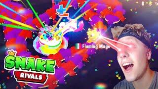 LAZERS ARE OVERPOWERED! - Snake Rivals Facecam Gameplay Walkthrough w/ CYBER DUCK! ‹ YROR ›