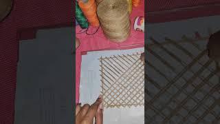 How to make Jute Net️️#diy #diycrafts #jute #shortvideo #shorts #short #howto #europe #viralshort