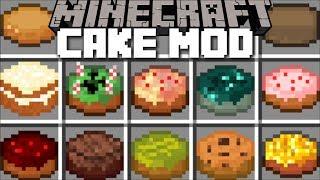 Minecraft CAKE MOD / SURVIVE THE CAKE VILLAGE FESTIVAL WITH THESE CAKES!! Minecraft