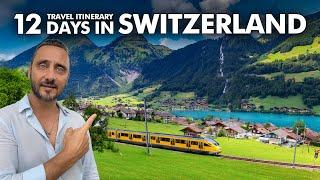 12 Days in SWITZERLAND Detailed Itinerary | Travel Guide Vlog