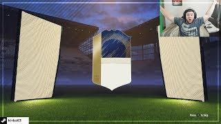 WE PACKED AN ICON!!! FUT CHAMPIONS ELITE 1 REWARDS | FIFA 18 PACK OPENING!!