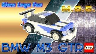 Lego MOC #60 BMW M3 GTR - Лего самоделка БМВ М3 ГТР