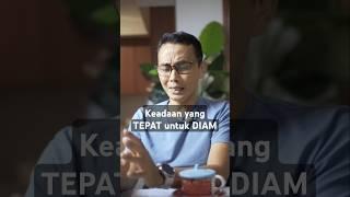 Keadaan yang tepat untuk DIAM #motivasihidup #filsuf #motivasi #filsafathidup #filsafatkata