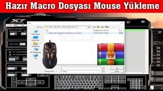 İndirilen Macro Ayar Dosyası Mouse Nasıl Yüklenir | A4tech x7 | #MacroTV