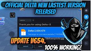 [NEW] DELTA EXECUTOR NEW LASTEST VERSION V654 RELEASED | NO LAG | EXECUTOR MOBILE/PC ROBLOX