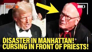 Trump BOMBS at Disaster NYC Event… Cursing at PRIESTS