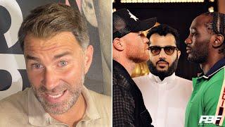 EDDIE HEARN MAKES SHOCK U-TURN ON CANELO ALVAREZ V TERENCE CRAWFORD PREDICTION, REACTS TO YAFAI LOSS