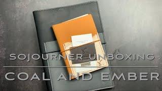 Sojourner Coal & Ember Unboxing | 2 New Folios - A5 and Passport Sizes