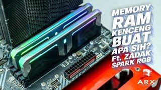 PUNYA RAM PC KENCANG BUAT APA ? Feat. Memory Zadak Spark RGB DDR4 16GB Kit 4133MHz