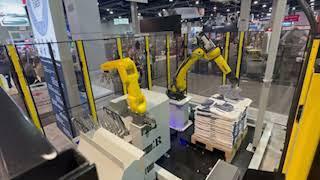 Haver & Boecker | AMICUS DEPAL-E | Robotic empty bag depalletizer