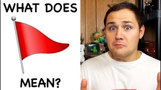 What does the Red Flag Emoji mean?  | Emojis 101