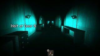 Halt Appears at Door 8.. - Roblox Doors